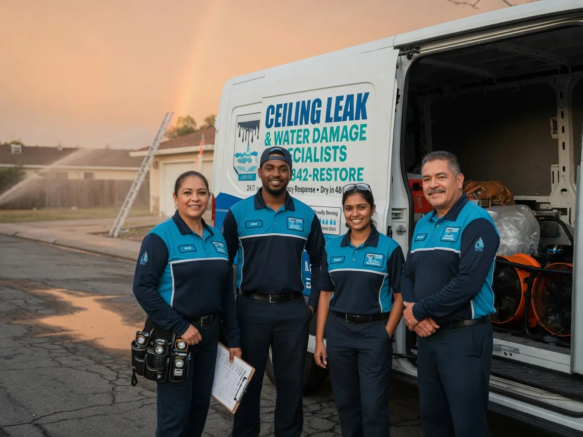 Ceiling Leak Cleanup company in Tehuacana, TX